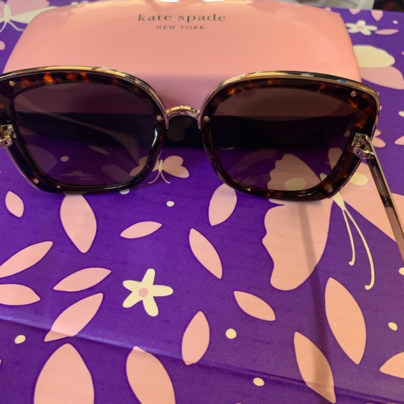 Dark Havana Kimora Square Sunglasses main image 12